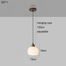 Ljojo Medieval Style Bedroom Chandelier Retro Pendant Lighting
