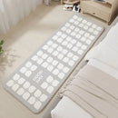Ljojo Minimalist Bedroom Lamb Wool Floor Mat
