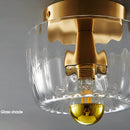 Ljojo LED Chandelier Ceiling Lamp Indoor Glass Wall Sconce Decoration for Living Room