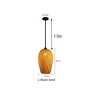 GEW Classic HandWoven Bamboo Lantern Pendant Lamp by Ljojo - Natural Rattan Wicker Chandelier Lighting.