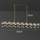 Ljojo Luxury Crystal Chandelier - Modern Dining Room Pendant Light Fixture