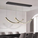 Ljojo LED Crystal Chandelier Ceiling Lamp for Living Room Lighting