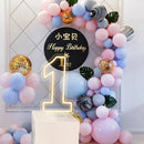 Ljojo™ Numbers Neon Sign 0-9 with Stand Base - USB Powered Dimmable Light Sign