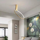 Modern Round LED Ceiling Light for Bedroom Living Room Dining Room by Ljojo