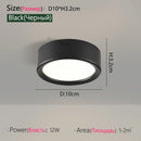 Ljojo LED Downlight Ceiling Lamp 5W-18W Modern Surface Mounted Spotlight for Bedroom Living Room