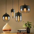 Modern LED Glass Pendant Light Fixture for Kitchen & Dining Room by Ljojo