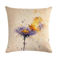 Animal Print Linen Pillowcase by Ljojo - Home Decor Cushion Cover