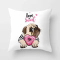 Cute Pug Bulldog Pillowcase for Living Room Decor - Ljojo Home Decor