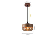 Nordic Wood Grain Color Led Pendant Lamp Modern Glass Pendant Lamp by Ljojo