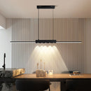 Ljojo LED Pendant Lamp: Modern Minimalist Stripe Design for Bedroom Living Room Lighting