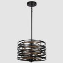 Nordic Industrial LED Pendant Light Chandelier Circle-shaped Home Room Decor Ljojo