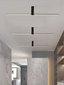 Ljojo 120cm Long Ceiling Lamps - Gold, Black, White Options