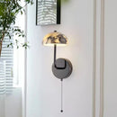 LED Mushroom Wall Light Marble Sconce Ljojo Bedroom Foyer Decor Dining Room Accent