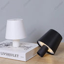 Ljojo LED Wine Bottle Table Lamp: Portable, Rechargeable Night Light for Bar and Cafe