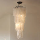 Crystal Chandelier Stair Pendant Lamp Living Room Interior Lighting by Ljojo