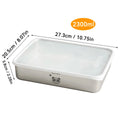 Ljojo Stainless Steel Food Storage Container - Large Capacity Fresh-Keeping Box