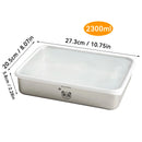 Ljojo Stainless Steel Food Storage Container - Large Capacity Fresh-Keeping Box