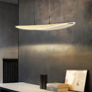 Nordic LED Chandelier: Long Curve Pendant Lamp by Ljojo - Home Decor Hanging Light