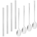 Ljojo Matte Stainless Steel Western Tableware Set - 8pcs