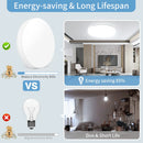 Ljojo Modern 48W LED Ceiling Light for Home Decor Living Room Bedroom Kitchen