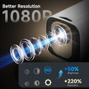 Ljojo™ Magcubic HY310 Mini Projector 1080P Android 11 WiFi6 4K Air Mouse Remote