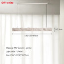 Nordic Minimalist LED Pendant Lights | Wabi-Sabi Dining Room Chandelier by Ljojo