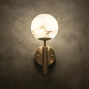 Ljojo Marble Ball Wall Light in Gold, Black, Copper with G9 Bulb for Home and Restaurant Sconce