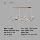 Modern Irregular Ring LED Pendant Light Chandelier - Ljojo