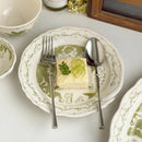 Ceramic Dessert Plates Set by Ljojo: Stylish Tableware for Afternoon Tea and Desserts