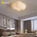 Ljojo Minimalist Flush Mount Ceiling Lamp with E27 Bulb Holder for Home, Hotel, Bedroom