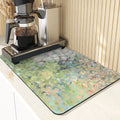Floral Pattern Kitchen Coasters Set by Ljojo