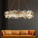 Nordic Luxury Glass LED Ceiling Chandelier for Living Room - Ljojo
