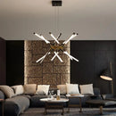 2024 Ljojo LED Ceiling Chandeliers: Modern Dimmable Lighting Fixtures for Home Interiors
