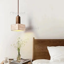 Ljojo Huangdong Stone Wabiji Style Bedside Chandelier for Home Decor and Hospitality Settings