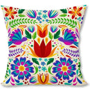 Floral Pattern Throw Pillow Covers by Ljojo for Sofa, Bedroom, Car
