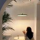 Ljojo Modern Rocker Dining Table Chandeliers LED Foldable Retractable Long Arm Lamp