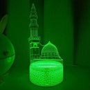 Ljojo 3D Castle Night Light | USB Powered Creative Home Decor for Living Rooms and Bedrooms