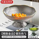 Ljojo Light Luxury Fruit Plate for Living Room Tea Table Snacks and Candy Organization