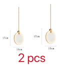 Ljojo Marble Pendant Lamp LED Small Chandelier Light Fixture for Home Decor
