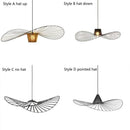 2024 New Lustre Straw Hat Ceiling Chandelier for Dining Room by Ljojo.