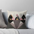 Gray Geometric Style Pillow Cover for Home Decor - Ljojo
