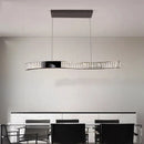 Ljojo LED Crystal Chandelier Ceiling Lamp for Indoor Living Room Lighting