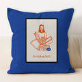 Ljojo Line Art Coffee Cushion Cover for Home & Car Decor