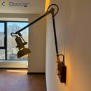 Ljojo Modern Simplicity Copper Adjustable LED Wall Lamps for Bedroom Home Decoration