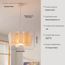 Linen Fabric Medieval Cream Chandelier for French Countryside Revival by Ljojo