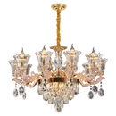 Ljojo Luxury Crystal Chandelier for Living Room, Dining Room, Bedroom