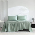 Ljojo 100% Organic Bamboo Silky Bed Sheet Set - Luxuriously Soft Hotel Bedding