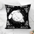 Ljojo Mandala Sun Moon Pillowcase: Bohemian Sofa Cushion Cover