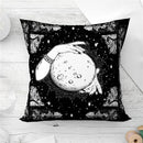 Ljojo Mandala Sun Moon Pillowcase: Bohemian Sofa Cushion Cover