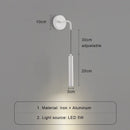 LED Modern Wall Lamp Spotlights Indoor Lighting | Bedroom Living Room Decor Ljojo